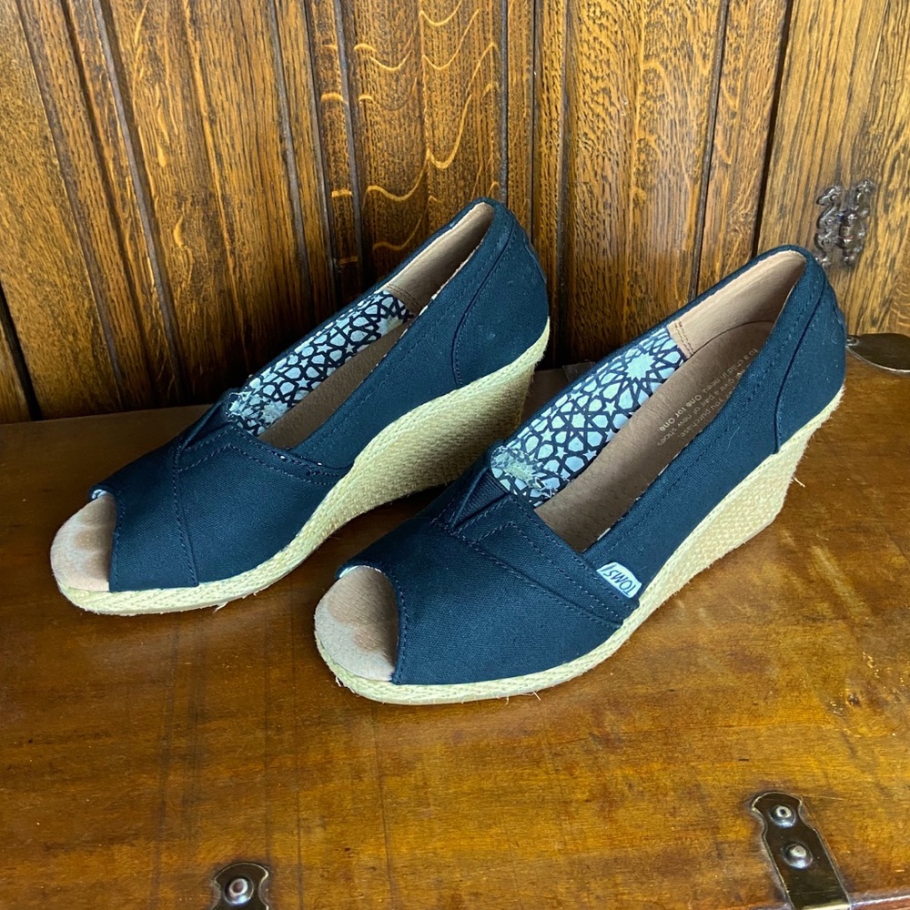🔥 Toms Espadrilles Wedge Shoe